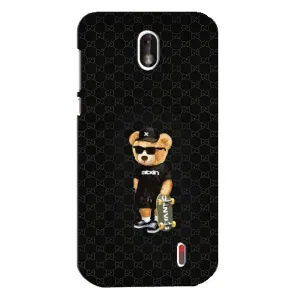 Чехлы Мишка Тедди для Нокиа 1 (GUCCI Teddy)