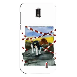 Чехол с принтом Собаки Патрон для Nokia 1 (Храбрый Патрон)