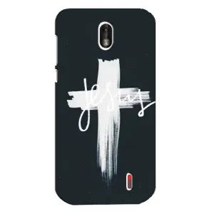 Чехлы для Нокиа 1 (Крест Иисуса) (Jesus)