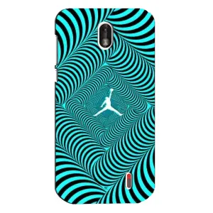 Силиконовый Чехол Nike Air Jordan на Нокиа 1 (Jordan)
