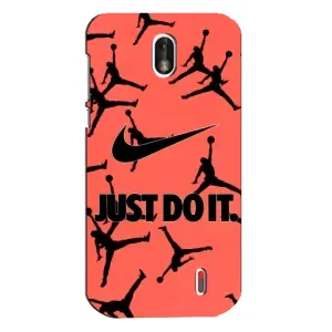 Силиконовый Чехол Nike Air Jordan на Нокиа 1