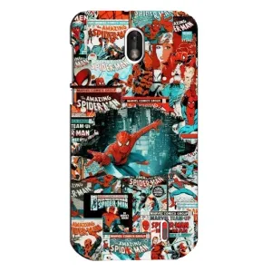 Чехол Супергерой Человека Паука на Nokia 1 (Комиксы Человек Паук)