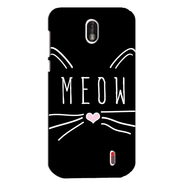 Чехол с рисунком «КОТИК MEOW» для Nokia 1 Чехол с рисунком «КОТИК MEOW» для Nokia 1