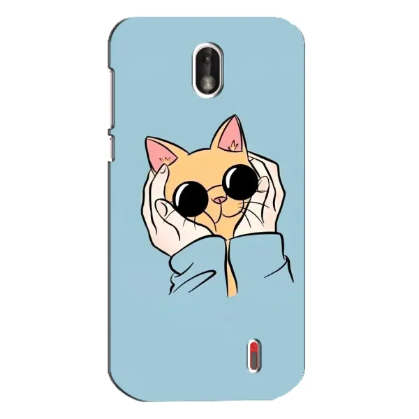 Чехол с рисунком «КОТИК в очках» для Nokia 1 Чехол с рисунком «КОТИК в очках» для Nokia 1