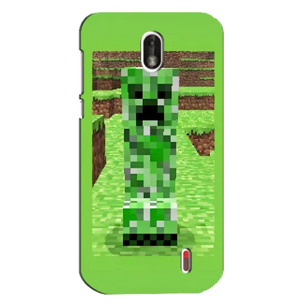 Чехол с рисунком «Крипер 2» для Nokia 1 Чехол с рисунком «Крипер 2» для Nokia 1