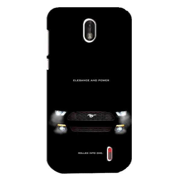 Чехол с рисунком «Черный Land Rover» для Nokia 1