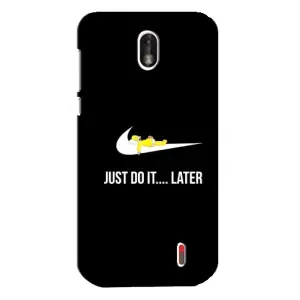 Силиконовый Чехол на Nokia 1 с картинкой Nike (Later)