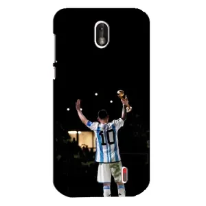 Чохли Лео Мессі Аргентина для Nokia 1 (Лео Чемпіон)