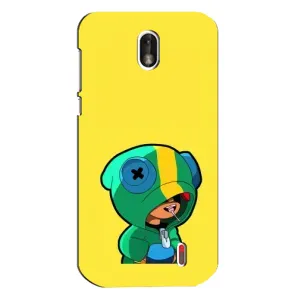 Чехол Бравл Старс для Nokia 1 (Леон (LEON))
