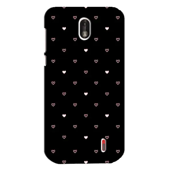 Чехол с рисунком «Маленькие сердечки» для Nokia 1 Чехол с рисунком «Маленькие сердечки» для Nokia 1