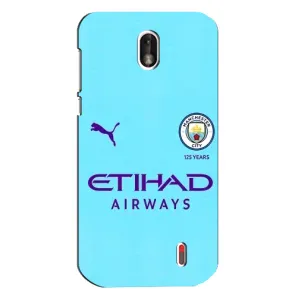 Силіконові Чохли з принтом Футбол на Nokia 1 (Man City)