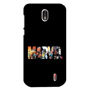 Силиконовый Чехол для Nokia 1 (MARVEL)