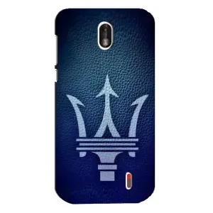 Чехлы с тематикой "Крутые машины" на Nokia 1 (Лого Maserati)