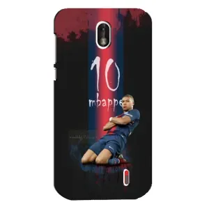 Чехол (TPU) с Футболистом на Nokia 1 (MBAPPE 10)