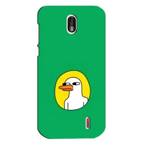 Бампер с принтом Мемы для Nokia 1 (Мем Утка)