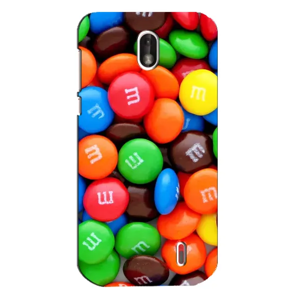 Чехол с рисунком «Разноцветные M&M'S» для Nokia 1 Чехол с рисунком «Разноцветные M&M'S» для Nokia 1