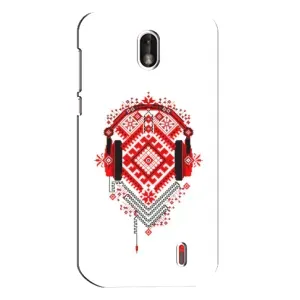 Силиконовый Чехол на Nokia 1 с картинкой Вышиванки (Модная вышиванка)