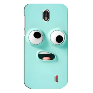 Чохли (ТПУ) (смішні стікери) для Nokia 1 (Кумедне м'ятне обличчя)