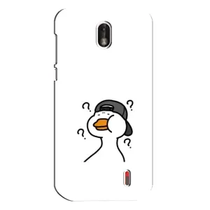 Бампер с принтом Мемы для Nokia 1 (Непонимание)