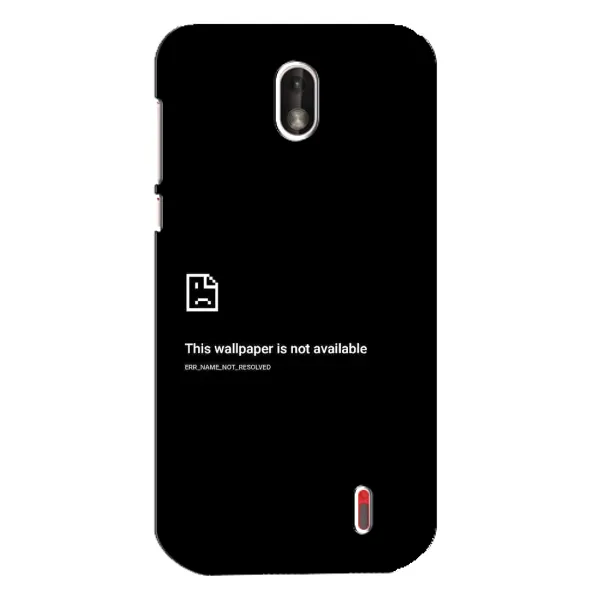 Чехол с рисунком «Ошибка» для Nokia 1