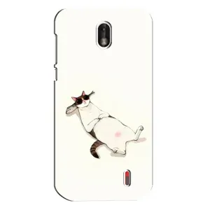 Чехол на тематику: Коты для Nokia 1 (Отдых)