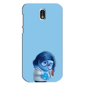 Чехол Головоломка для Nokia 1 - (AlphaPrint) (Печаль)