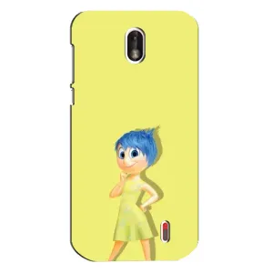 Чехол Головоломка для Nokia 1 - (AlphaPrint) (Радость)