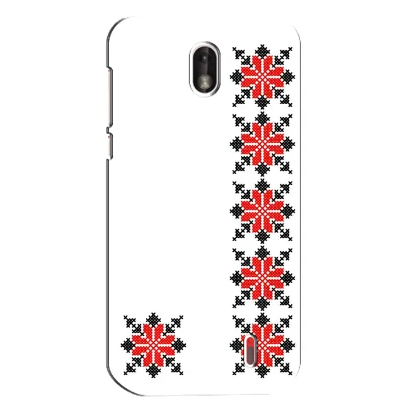 Чехол с рисунком «Силуэт вышиванки» для Nokia 1