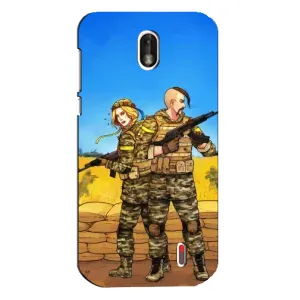 Чехлы с принтом (Воины ЗСУ) для Nokia 1 (Солдаты ЗСУ)