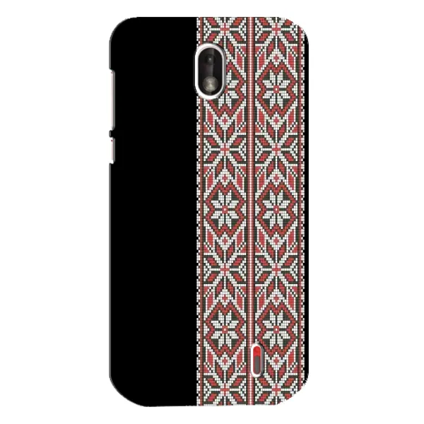 Чехол с рисунком «Стильная вишиванка» для Nokia 1