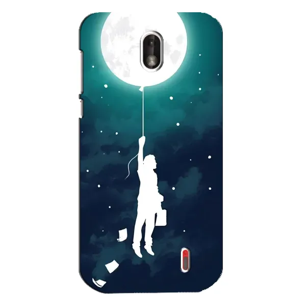 Чехол с рисунком «To The moon» для Nokia 1 Чехол с рисунком «To The moon» для Nokia 1