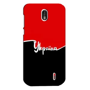 Чехлы УПА (Красно-Чёрный) на Nokia 1 (Украина УПА)