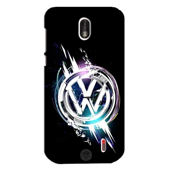 Чехол с рисунком «Volkswagen на черном» для Nokia 1 Чехол с рисунком «Volkswagen на черном» для Nokia 1