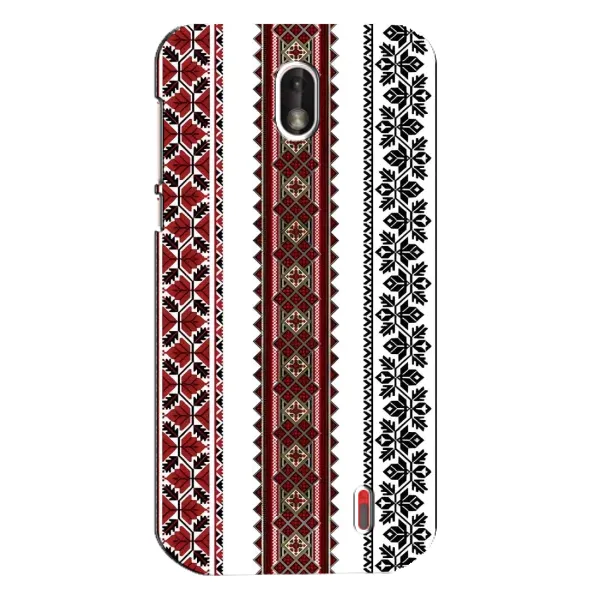 Чехол с рисунком «Вышиваночки» для Nokia 1