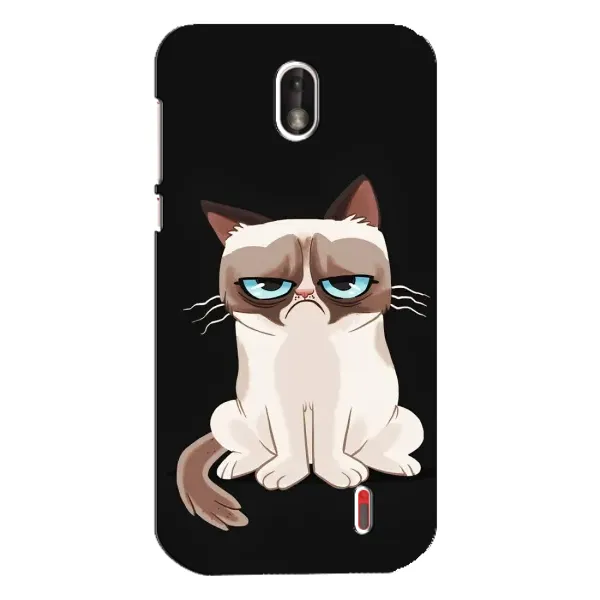 Чехол с рисунком «Взгляд кота» для Nokia 1 Чехол с рисунком «Взгляд кота» для Nokia 1