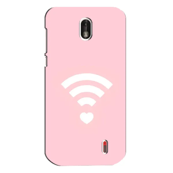 Чехол с рисунком «WiFi Love» для Nokia 1