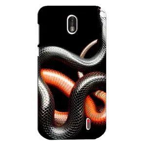 Чехлы с изображением разных животных для Nokia 1 (Змея)