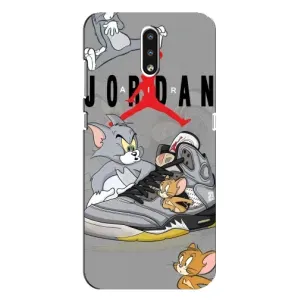 Силиконовый Чехол Nike Air Jordan на Нокиа 2.3 (Air Jordan)