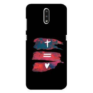 Чехлы для Nokia 2.3 (Для Христиан) (Атрибутика)