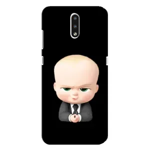 Мультяшный принт на Чехол для Нокиа 2.3 (Бос)