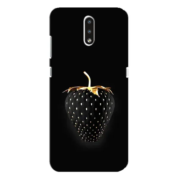 Чехол с рисунком «Чёрная клубника» для Nokia 2.3 Чехол с рисунком «Чёрная клубника» для Nokia 2.3