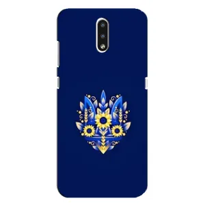 Чехол Укр Символика для Nokia 2.3 (Цветущий Герб)