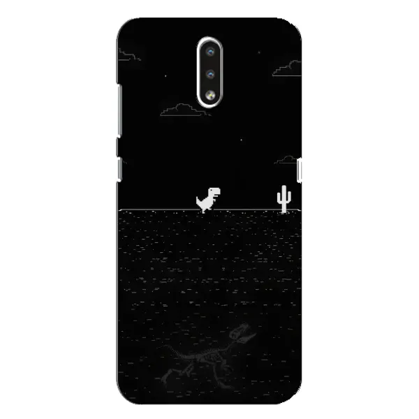 Чехол с рисунком «Динозаврик» для Nokia 2.3