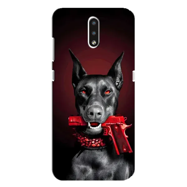 Чехол с рисунком «Доберман злой» для Nokia 2.3 Чехол с рисунком «Доберман злой» для Nokia 2.3