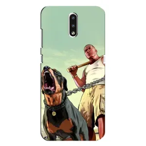 Чехол с рисунком «GTA» для Nokia 2.3