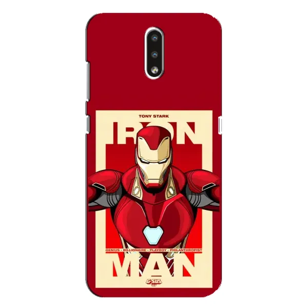 Чехол с рисунком «Iron man» для Nokia 2.3