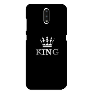 Чехол (Корона на чёрном фоне) для Нокиа 2.3 (KING)