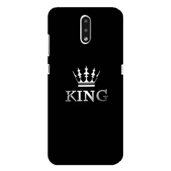 Чехол с рисунком «KING» для Nokia 2.3 Чехол с рисунком «KING» для Nokia 2.3