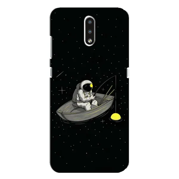 Чехол с рисунком «Космонавт на рыбалке» для Nokia 2.3 Чехол с рисунком «Космонавт на рыбалке» для Nokia 2.3