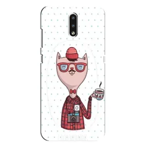 Чехол на тематику: Коты для Nokia 2.3 (Кот аристократ)